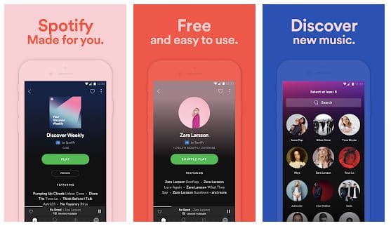 Spotify music app free download