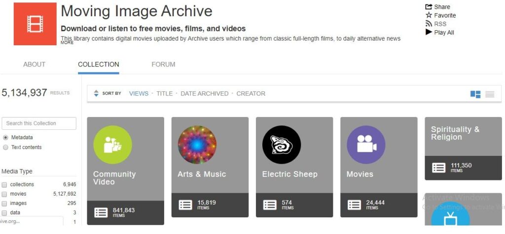 Moving Image Archive