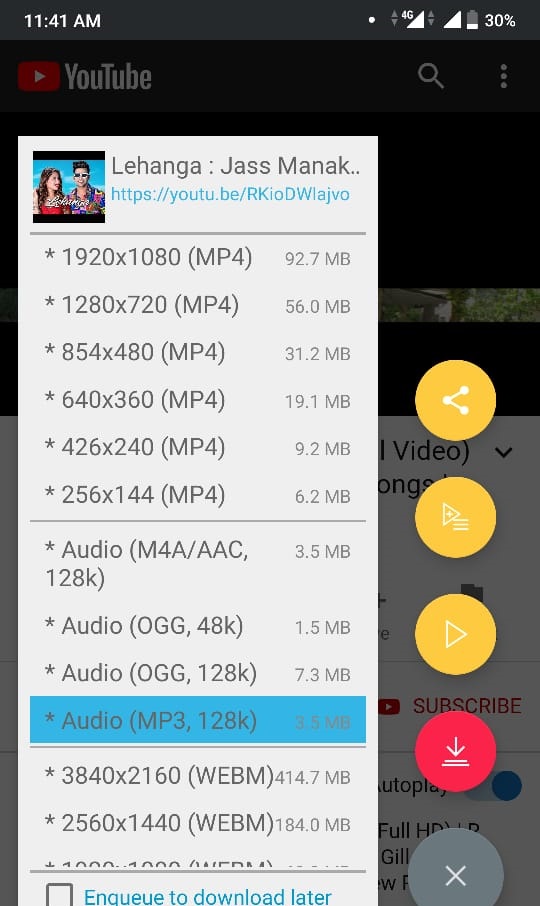 How to download MP3 from YouTube Tubemat app to download audio