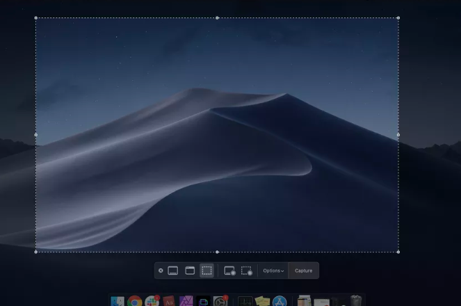how to take print screen in mac with drag and drop