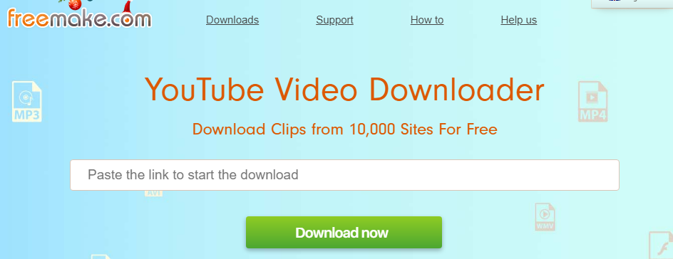Freemake Video Downloader free tool to download video