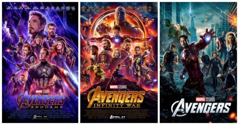 What is the order of the avengers movies?