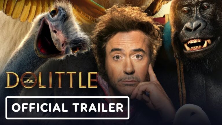 Watch the new fantasy adventure comedy movie Dolittle with Robert Downey Jr.