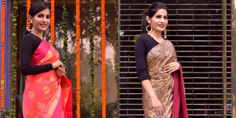 5 Coolest Ways How To Style Eco-Friendly Sarees By Kirti Sengar