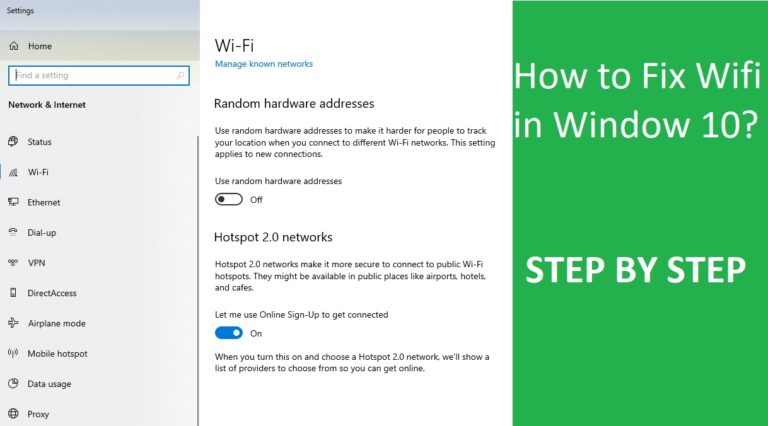 Steps to solve Wi-Fi Sense and Mobile Overuse Problem in Windows 10?