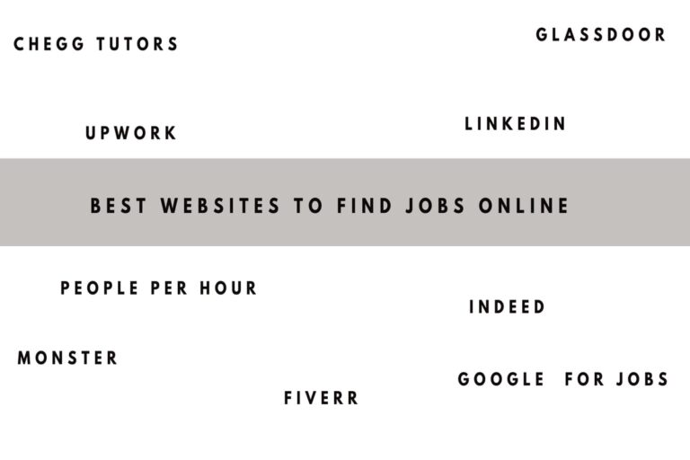 Best Websites for Online Jobs