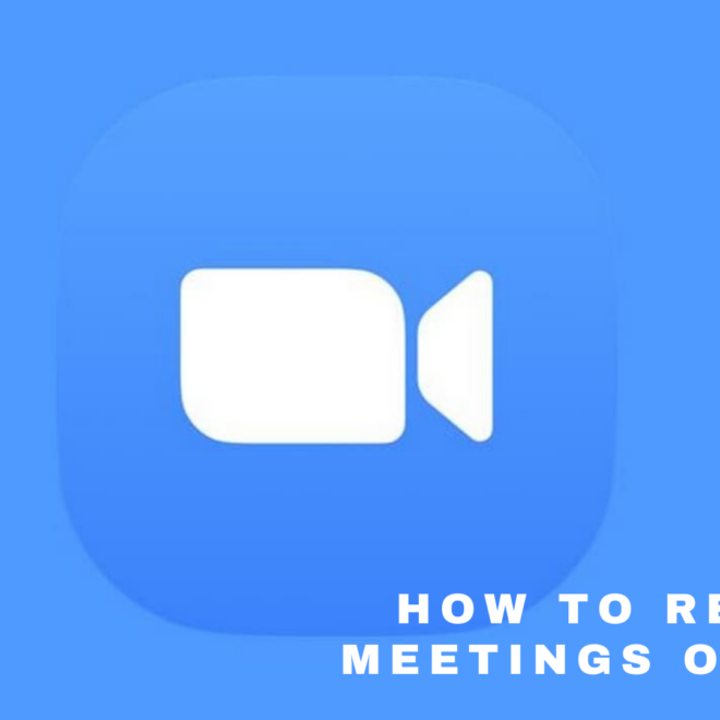 How to record meetings on Zoom?