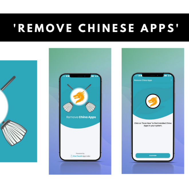 Ban on Chinese Products –              ‘Remove Chinese Apps’