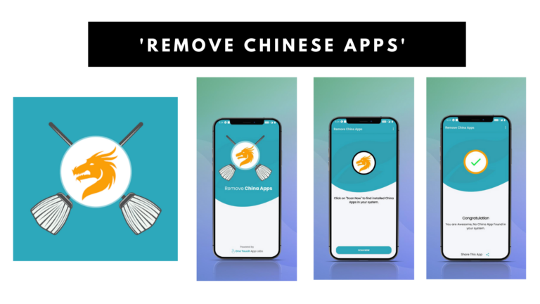 Ban on Chinese Products –              ‘Remove Chinese Apps’