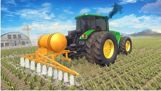 Real Tractor Farming Game 2020- New Tractor Games