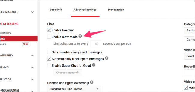 Live youtube disable chat Chrome Web