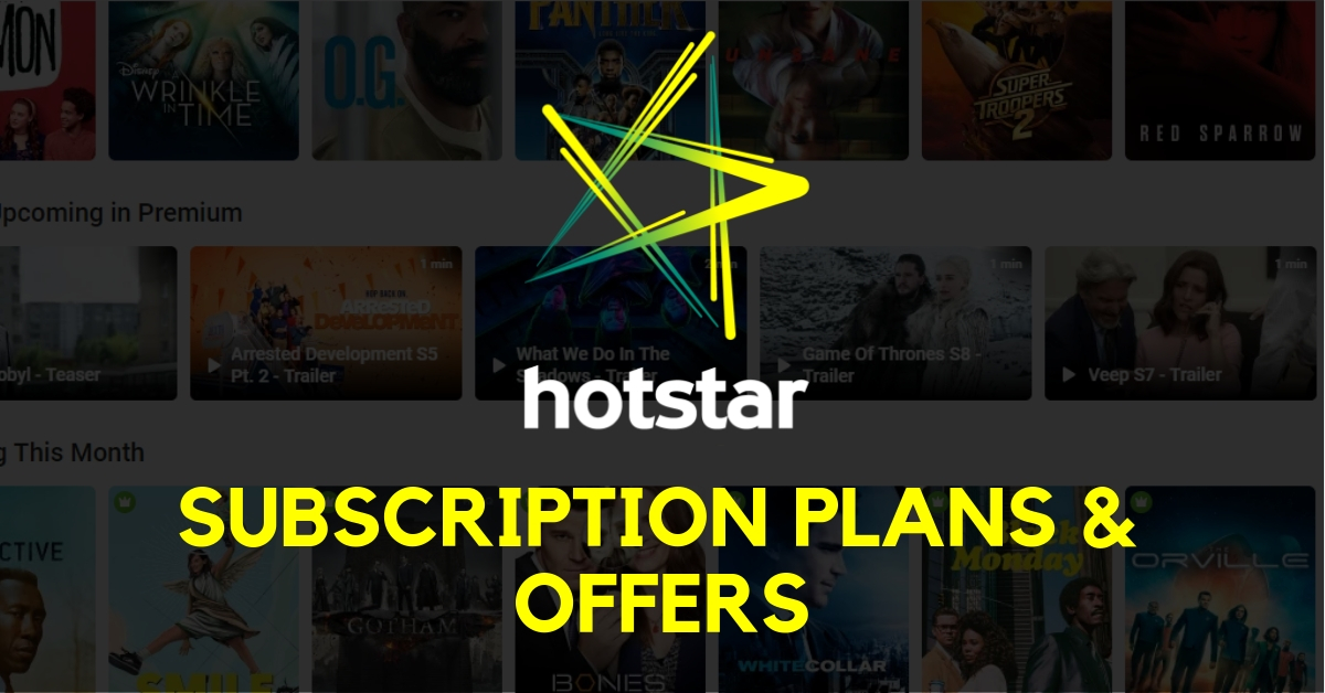 Hotstar packages