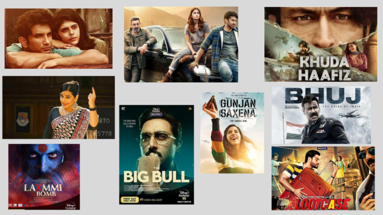 New Bollywood releases that have come or coming on Netflix, Amazon Prime, Hotstar directly