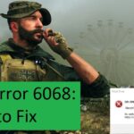 Dev Error 6068 how to fix