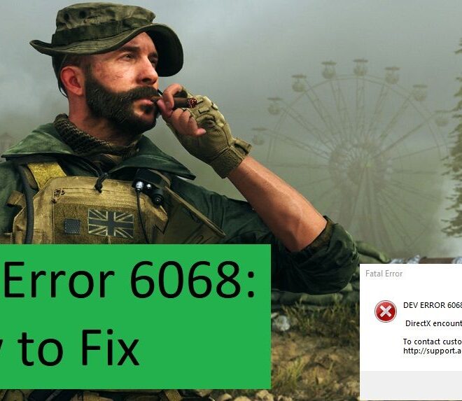Dev Error 6068: How to fix Call of Duty warzone error