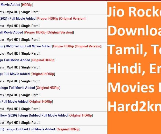 Jio Rockers 2022: Download Tamil, Telgu, Hindi, English Movies in HD