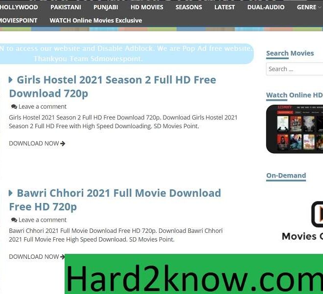 Sd Movies Point: How to download movies Step By Step?