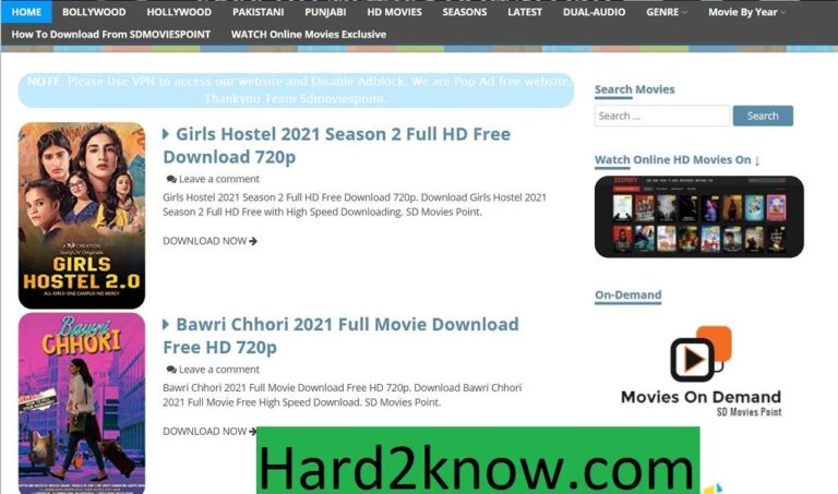 Sd Movies Point: How to download movies Step By Step?