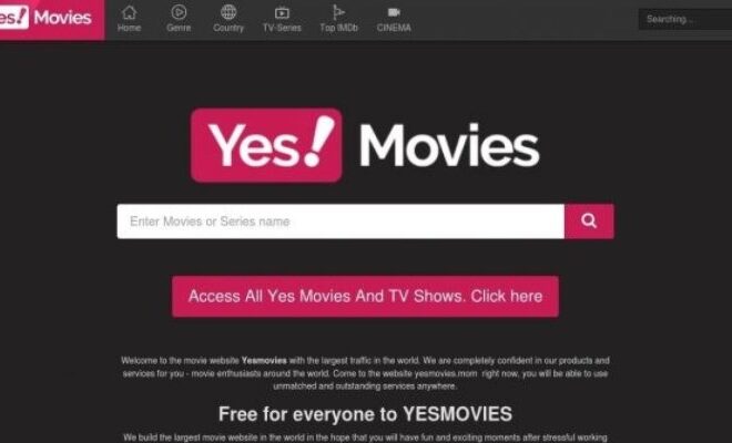 Yesmovies 2022: Download Bollywood and Hollywood Movies