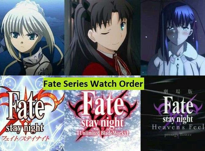 Fate series order: Watch fate anime Series in Order