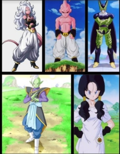 5 Animate characters like Android 21 in Dragon Ball