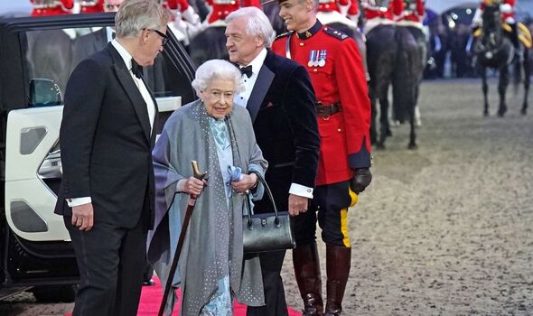Queen Elizabeth II at Platinum Jubilee celebrations