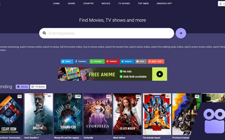 Top 5 Hassle Free Websites to Watch Movies free