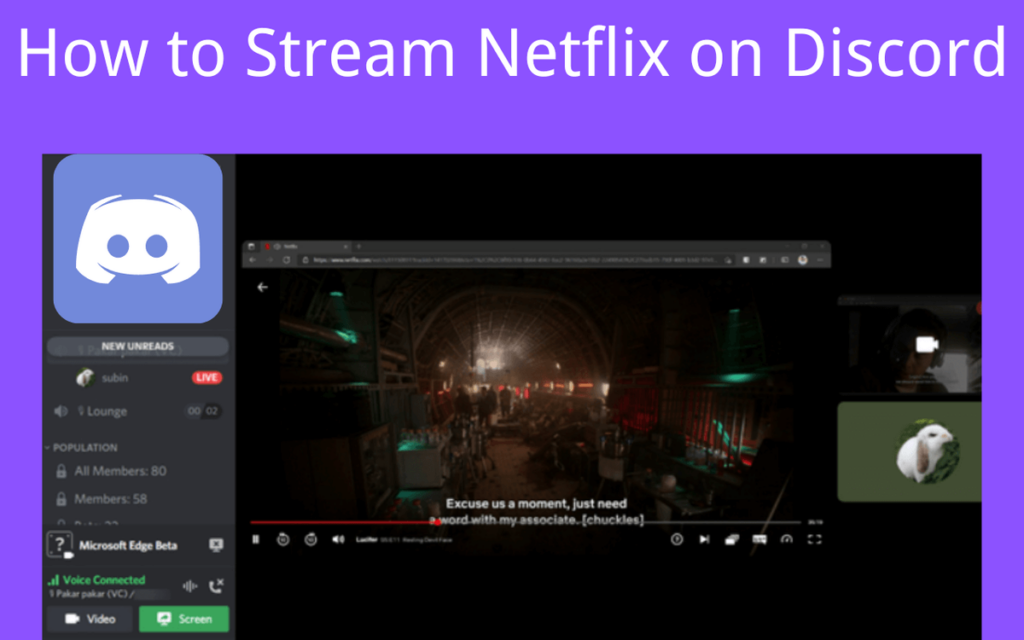 how to stream Netflix on Discord