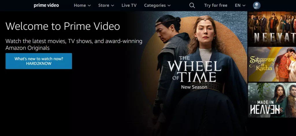 What's new to watch on amazon prime video