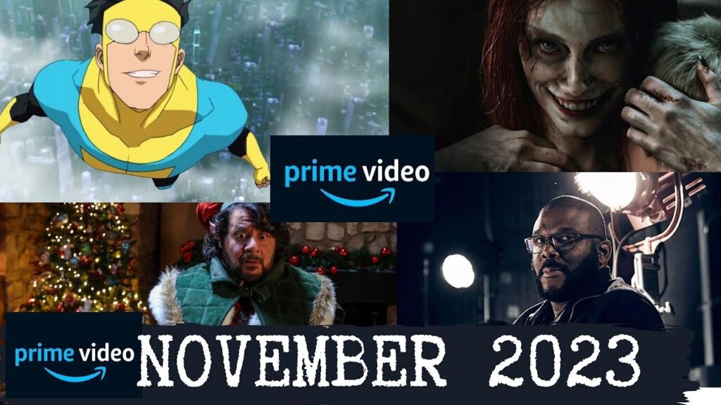 What's coming to Amazon Prime Video in November 2023?